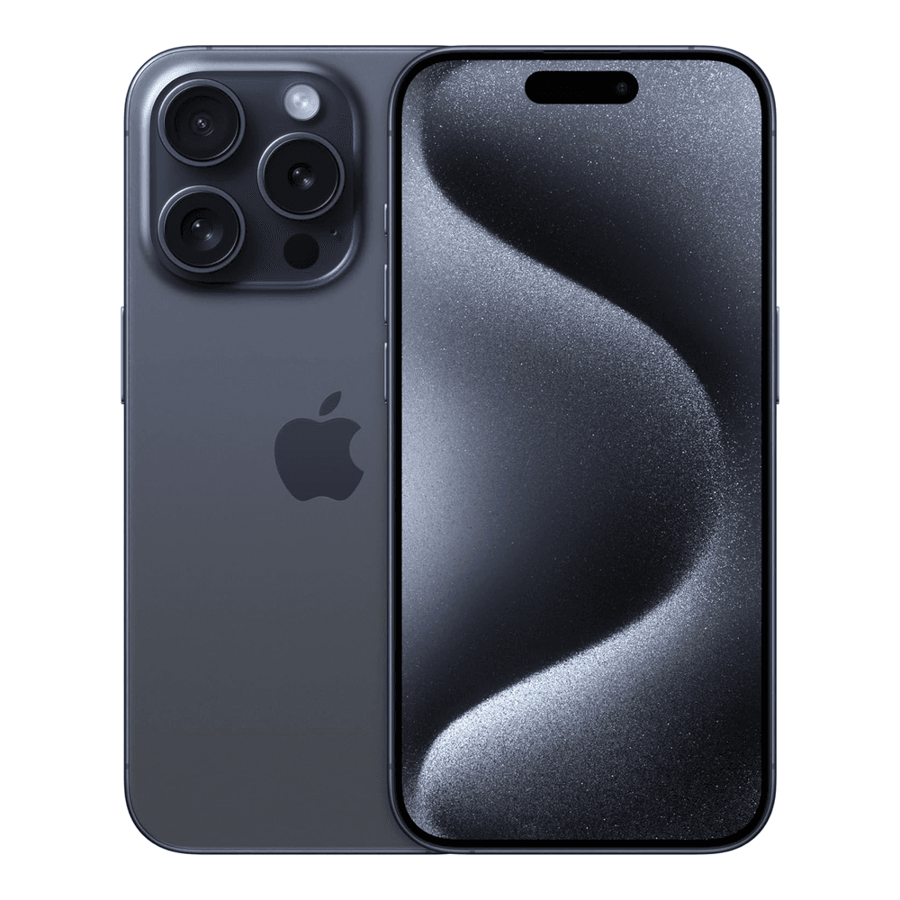 iPhone 15 Pro in Blue Titanium